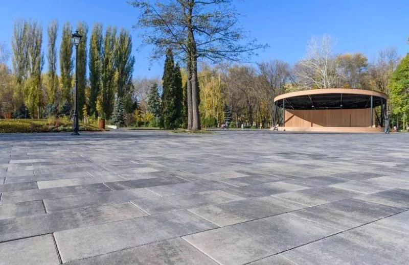 Тротуарная плита Cити Braer ColorMix 600*300*80мм Туман