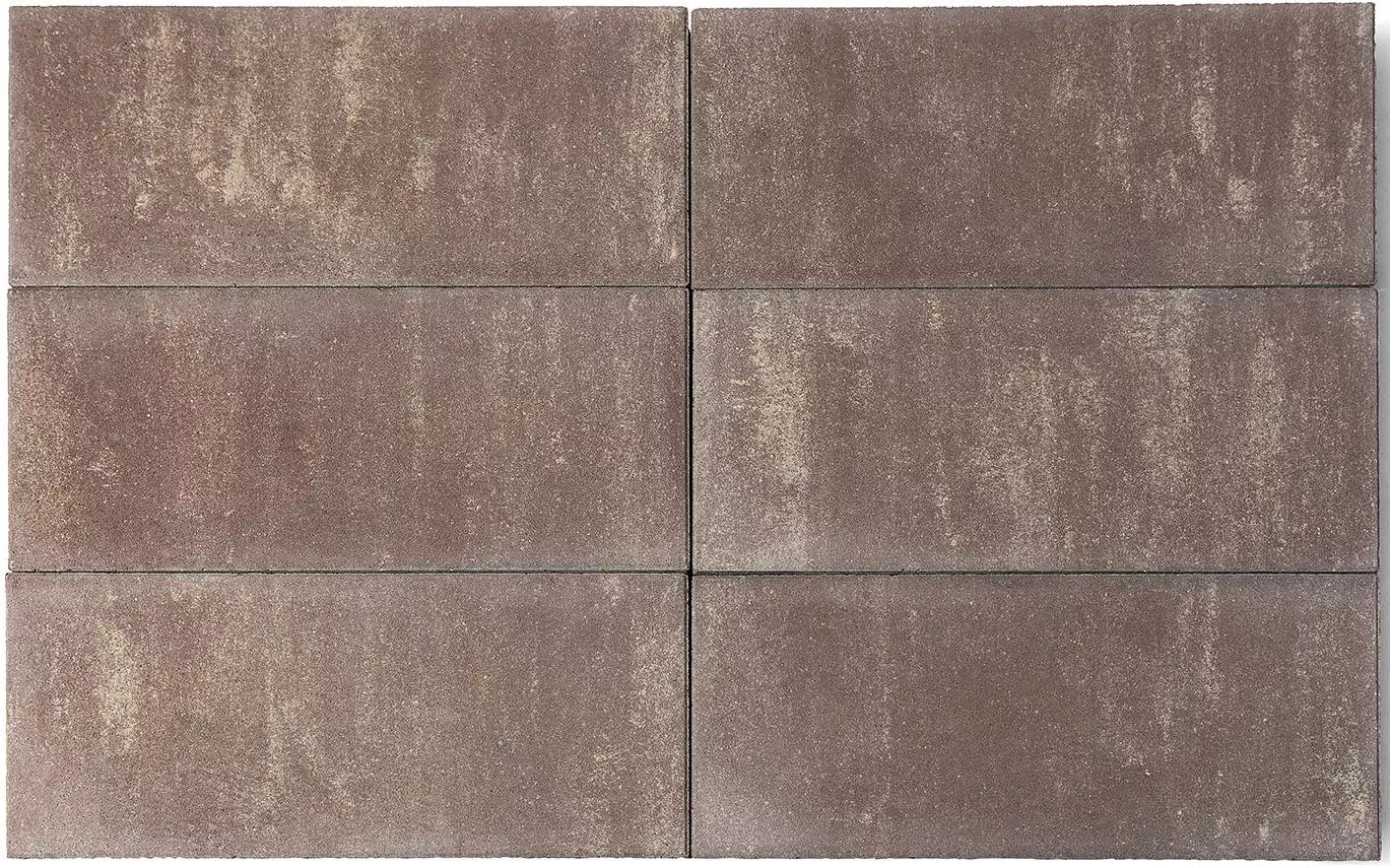 Тротуарная плита Cити Braer ColorMix 600*300*80мм Эверест
